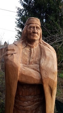 Geronimo Skulptur